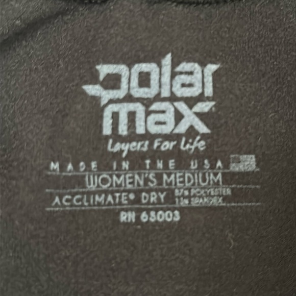 Polarmax 3.0 SUPER MIDWEIGHT CREW - Black - Picture 4 of 7
